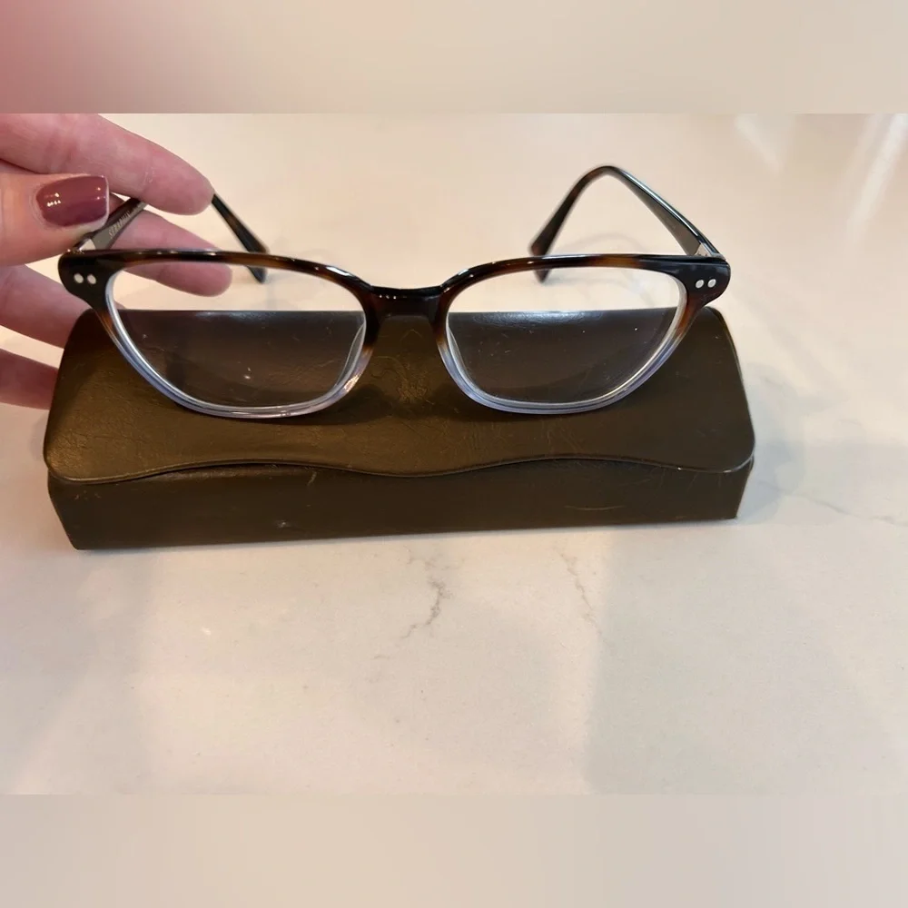 Seraphin Eyeglasses Azalea/8967 Tortoise/Blue Square Japan 53[]16 145 Handmade